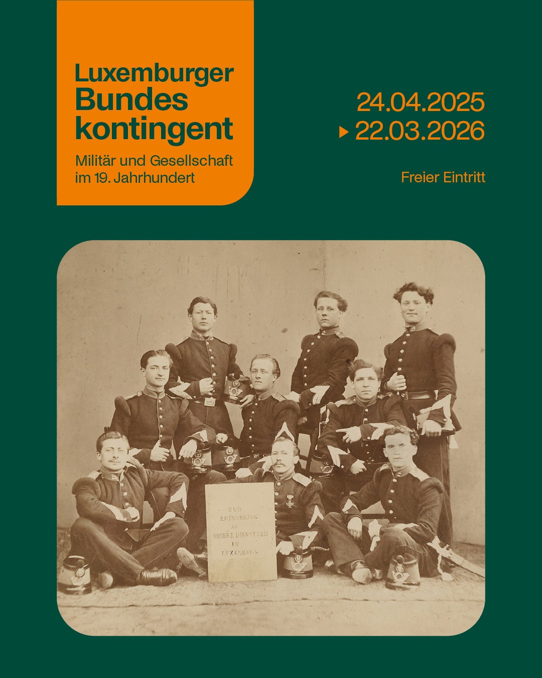 Luxemburger Bundeskontingent. Militär und Gesellschaft im 19. Jahrhundert