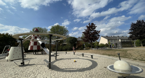 Aire jeux en forêt "Bambësch"