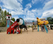 Airport  themed playground in Cents