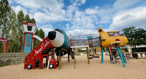 Aire jeux en forêt "Bambësch"