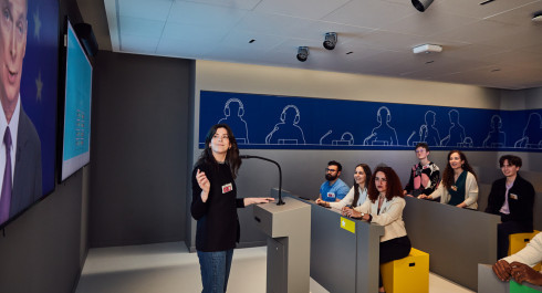 EU-Parlament in Luxemburg Stadt