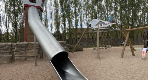 Airport  themed playground in Cents