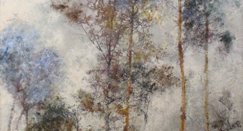 Ein-Gru-nspecht-singt-im-Nieselregen-140-x-100-cm-Kopie_main