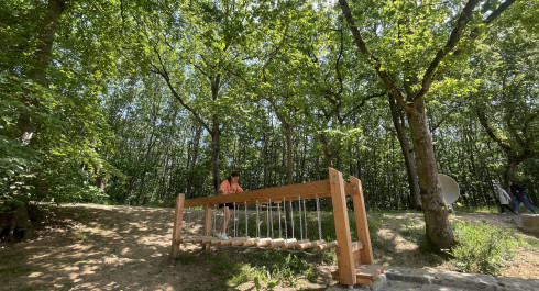 Aire jeux en forêt "Bambësch"