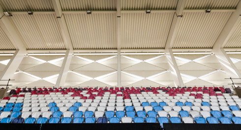 gradins du Stade de Luxembourg