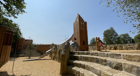 Aire jeux en forêt "Bambësch"