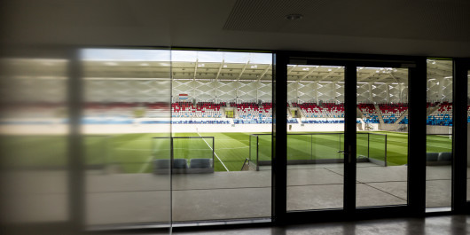 VIP boxes of the Stade de Luxembourg