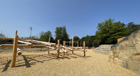 Aire jeux en forêt "Bambësch"