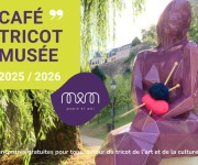 Coffee knitting at the Museum !