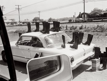 Eleanor-Antin-100-Boots-1971-73_Courtesy-the-artist-and-Richard-Saltoun