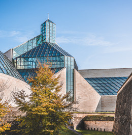 Mudam and Kirchberg museum evening in Luxembourg City