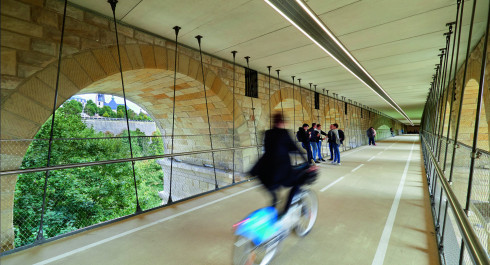 pont adolphe velo
