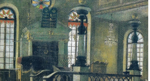 7. Location of Luxembourg's Synagogue from 1823