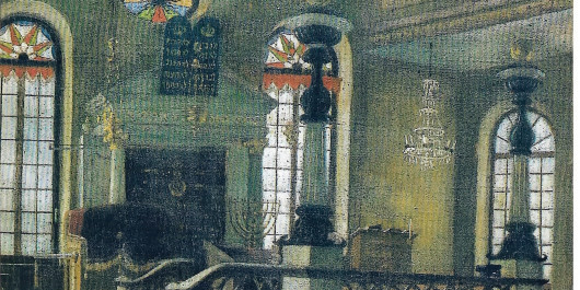 7. Location of Luxembourg's Synagogue from 1823