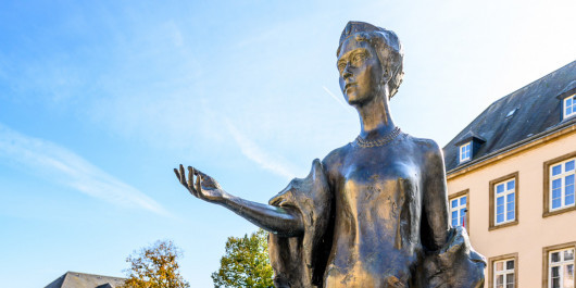 Statue of Grand Duchess Charlotte