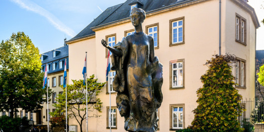 Statue of Grand Duchess Charlotte
