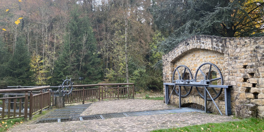 Gantebeinsmillen, Dam on the Alzette