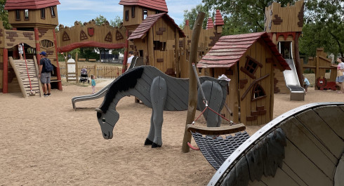 Aire de jeux thématique Belair  « Château »