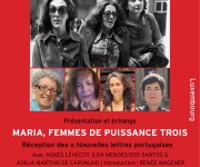 Maria, Femmes de Puissance Trois - Réception des “Nouvelles Lettres Portugaises” 