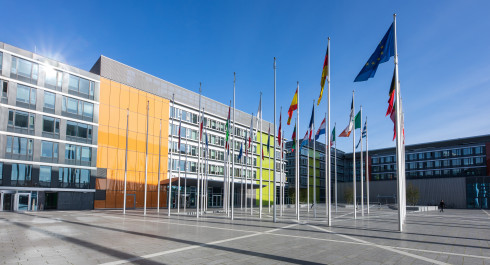 EU-Parlament in Luxemburg Stadt